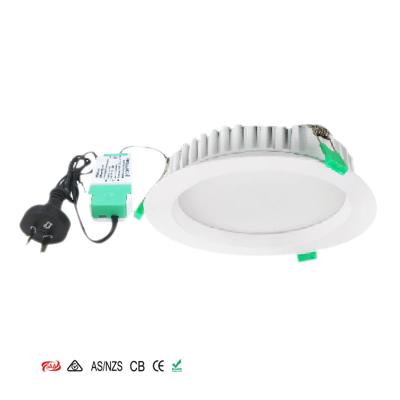 China Modern ODM China factory SAA dimmable smd aluminum die-casting waterproof led downlight for all AU/NZ indoor residential rooms for sale