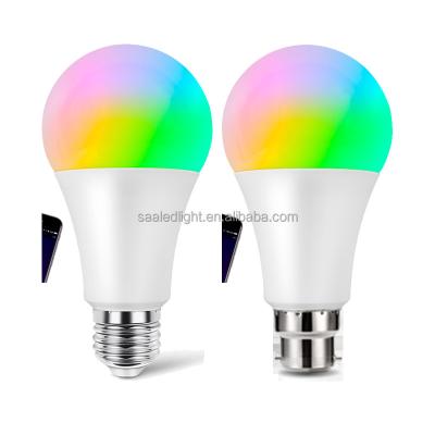 China Home Bar WIFI SMART SAA LED Globe Light Bulb E27 B22 7W 9W RGB+WW+DL Red Green 3000k+6000K TUYA GOOGLE AMAZONE for sale