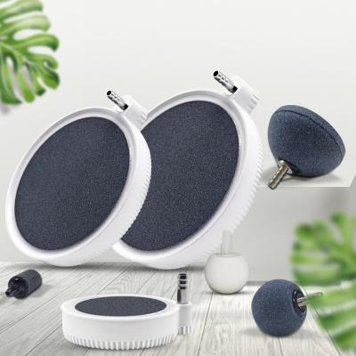 China Viable Factory Wholesale High Quality Oxygen CO2 Air Bubble Diffuser Disk Aquarium Air Stone for sale