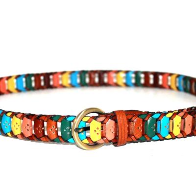 China Fashion Special Hot Sale ALLOY Design Lady PU Woman Belt Multicolor Children Belt for sale