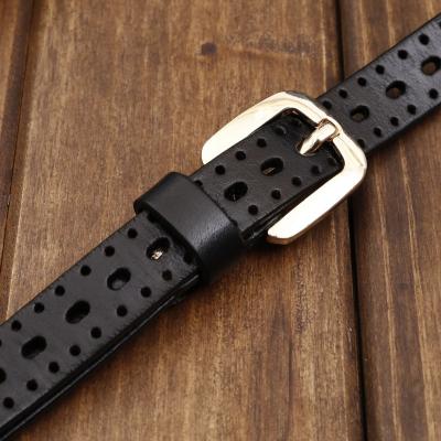 China New Design Fashion Woman Fashion Lady Belt Genuine Cowhide Leather Custom Color for sale