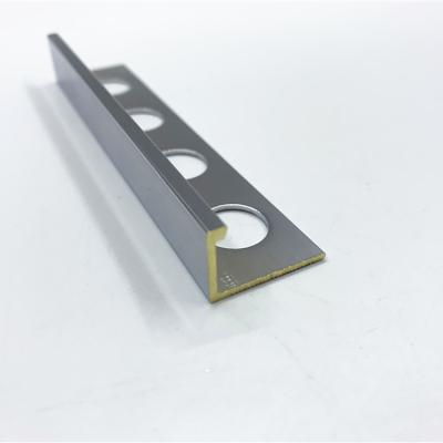 China Metal Price Black 80mm Plinth Protector Corner Wall Skirting Board Skirting Profile for sale