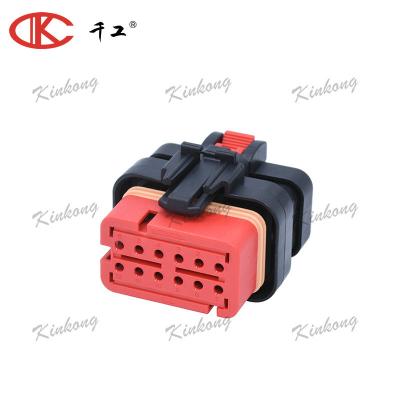 China KINKONG 12 pin female connector 2 row tyco female amp connector Ampseal 16 776533-1 for sale