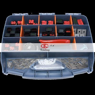 China Kinkong Automotive Ampseal 16 series kit includes 2 pin to 12 pin connectors and accessories for sale