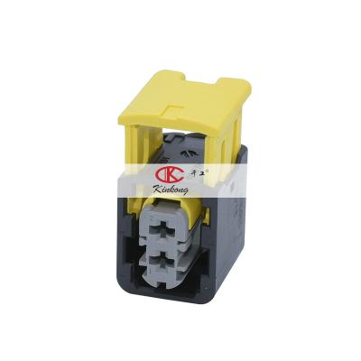 China Automotive Series 2 Pin Kinkong HDSCS Female Waterproof Connector Tyco 2-1418483-1 for sale