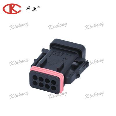 China Kinkong 8 Way Automotive Wiring Connector Housing Connector ITT Female Waterproof Automotive Electrical Gun 132015-0134 for sale