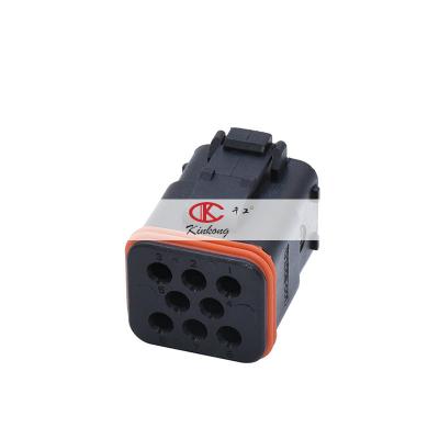 China Kinkong 8 Way Female Waterproof Automotive Electrical Wiring Connector 132008-001 for sale