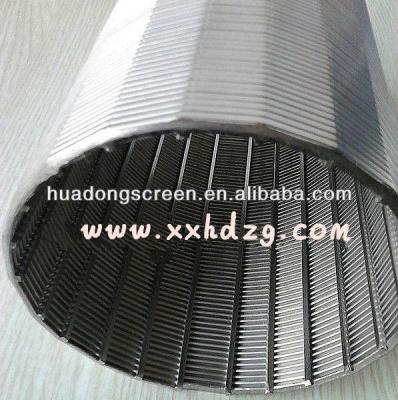 China Oil and Water Filter Pipe Stainless Steel Water Well Screen Pipes (Johnson Type) for sale