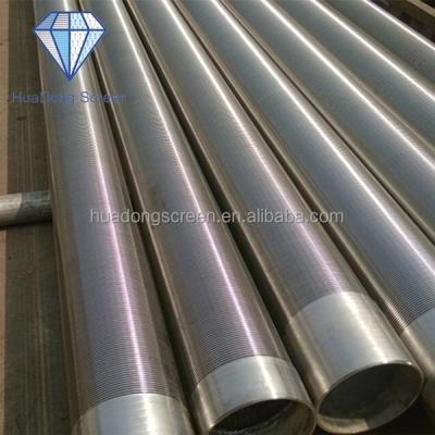 China Galvanized Bridge Slotted Well Screen , Water Well Screen Pipe Used For Diamond / Slot Derilling Wells ( From Factory ) for sale