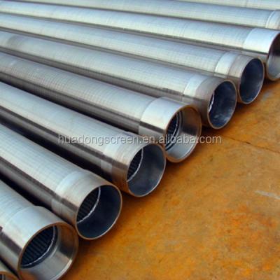 China Water Filter 316 Stainless Steel Water Well Casing /deep Pipe Well Screen for sale