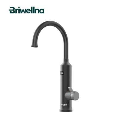 China Briwellna 220V 3200W Water Heater Tap Heater Faucet Electric Water Heater Kitchen Faucet Mixer Tap Lower Instant Faucet for sale