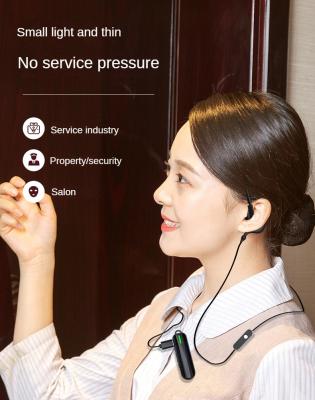 China Restaurant Barber Shop Barber Shop Hotel 4S Mini Walkie-Talkie Barber Shop Support LOGO Customization Ear-mounted Intercom Restaurant Hotel 4S Barber Shop for sale