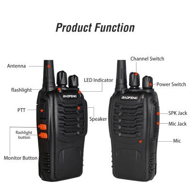 China Factory Original Baofeng BF-888s Radio 400-470MHz UHF Walkie Talkie FB 888s Two Way Walkie Talkie 1500mAh Li-ion Battery for sale