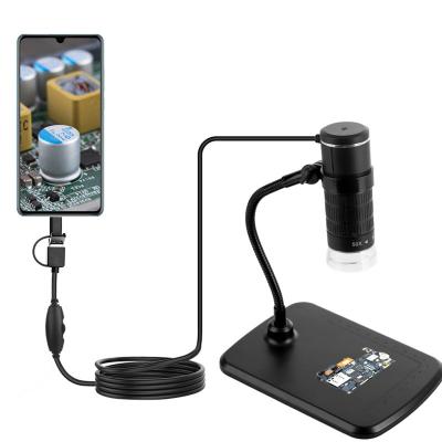 China 3 in 1 Professional 1080P HD 2 Million Mini No Magnification 1000X Endoscope USB Digital Electronic Microscope for sale