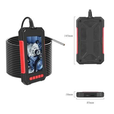 China 2MP 1080P 3.9MM Diameter Borescope LCD Screen 2600mAh Rechargeable Battery Inspection Camera for sale