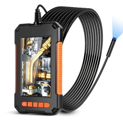 China Mini Waterproof Soft Cable One Way Audio Handheld Industrial Camera 8mm Endoscope Camera Inspection 1M USB HD Large Screen 4.3 Inch Borescope for sale