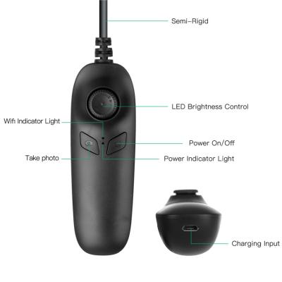 China Hot Selling WIFI Endoscope Handheld Camera with Non Telescopic Rod Portable USB Endoscope Camera for sale