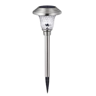 China Amazon Solar Heavy Duty Durable Stainless Steel Tube Solar Metal Lamp Light For Garden for sale