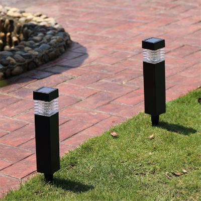 China LANDSCAPE Plastic Square Stake Outdoor Solar Lights for sale