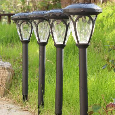 China Solar Powered Plastic Solar Garden Lights for sale