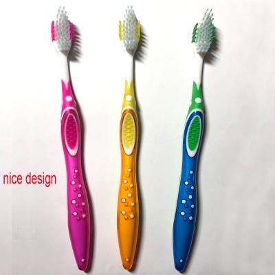 China 2022 Disposable High Quality ISO CE Approved Cheap Massage Gum Adult Travel Toothbrush for sale