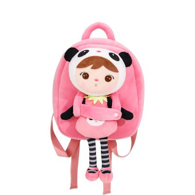 China New Customized Cute Fun Winter Backpack Rabbit Ear Fashion Plush Backpack School Bag For Girls for sale