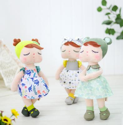 China Cartoon Toy Dolls For Girls Custom Plush Doll Set for sale