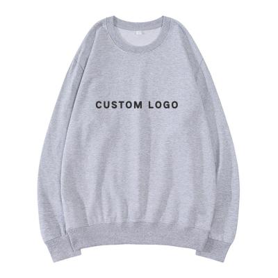 China EVERTOP Anti-Wrinkle OEM Sudaderas Huddies 100% Cotton Custom Sweater Toppik Unisex Sweatshirt Apparel Manufacturing Crewneck Sweatshirt for sale