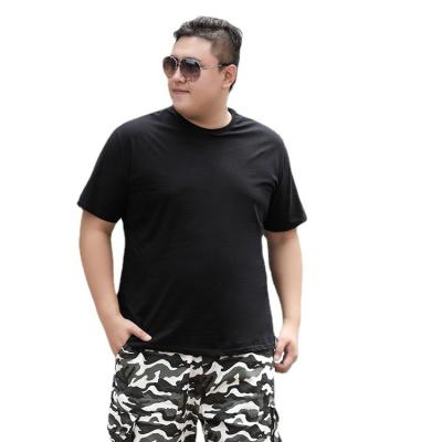 China Anti-wrinkle Evertop OEM ODM plus size 7XL custom made oversized T-shirt big and tall men's shirts plus size men's clothing men's T-shirt for sale