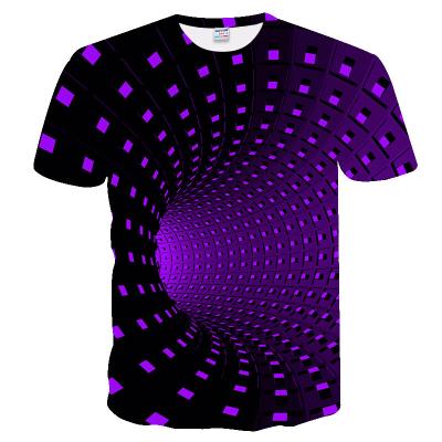 China Evertop Factory Wholesale Price Oem/ODM T-shirt Polyester Anti-pilling Polyester For Sublimation Printing T-shirt for sale