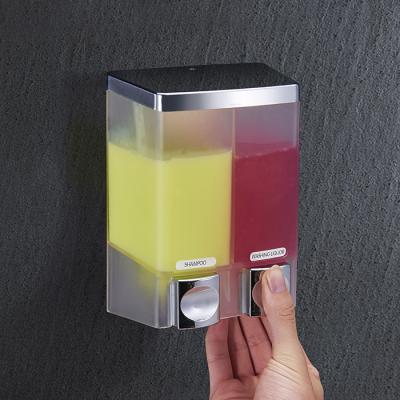 China Foam Soap Dispenser 1000ml Large Capacity Soap Dispenser Wall Mounted Plastic Single Head Hotel Bathroom Supplies for sale