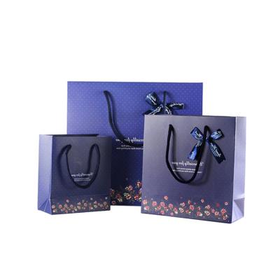 China Good Quality Custom Full Color Printing Jewelry Packaging OEM Paper Bag Kraft Paper Gift Eco-Friendly Bag for sale