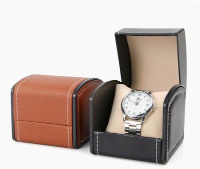 China Luxury Leather Packing Oem Logo Package Cardboard Custom Watch Boxes High Quality Folding Jewelry Packaging Box Packing Case for sale