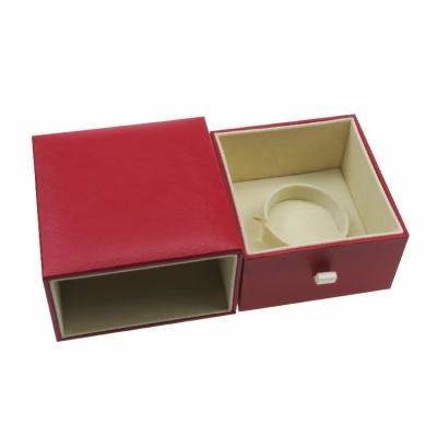 China Jewelry Packaging Customized Pink Color Paper Drawer Cardboard Gift Box Jewelry Bracelet Box China Supplier for sale