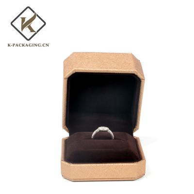 China Wholesale Cheap Price Custom Jewelry Box High Quality Jewelry Packaging Wedding Gift Or Birthday Gift Ring Box for sale