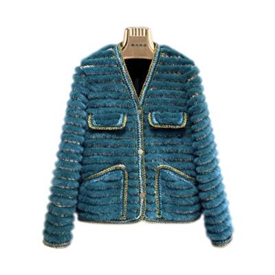 China New fashion celebrity reversible fur coat in the fall and winter 2020 high-grade mink fur coat for sale