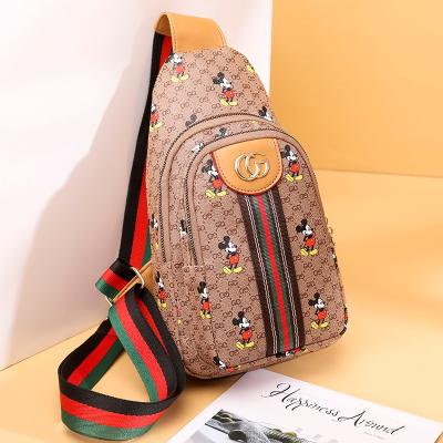 China New Hot Sale Daily Used Korean Version Of Waterproof PU Leather Ladies Cross - Body Bag for sale