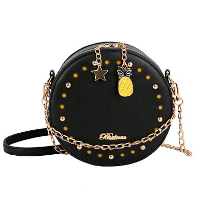 China Daily Used Customized Shiny Studded Tote Chain Small Cross - Body Bag for sale