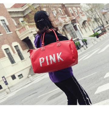 China Multifunctional New Design Waterproof Gym Luggage Ladies Fleece Travel Fitness Handbag for sale