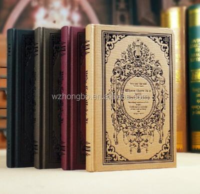 China Unique high level hardcover book pu cover b5 handmade soft leather diary cover 2014 for sale