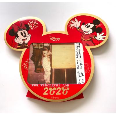 China 2020 Chinese new year promotion photo frame&refrigerator photo frame photo frame/magnet for sale