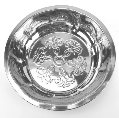 China Best Sustainable Products Assorted Durable Meat Trays Thicken Basin Stainless Steel Tray Bowl Soup for sale