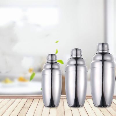 China Bar Tools 201 Factory Direct Stainless Steel Euro Recipes Cocktail Shakers for sale