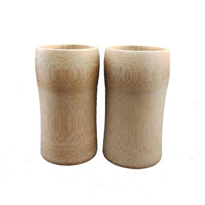 China 12.5cm Viable Size Eco-Friendly Wooden Bamboo Handmade Natural Bamboo Coffee Mug with Different Sizes for sale