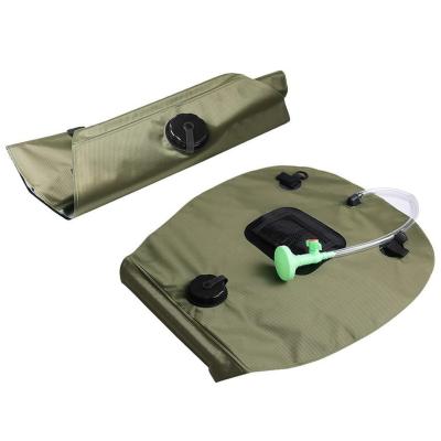 China Camping PVC Water Bag Outdoor Hiking Travel Hiking Trekking Bathing Portable Camping Shower Bag for sale