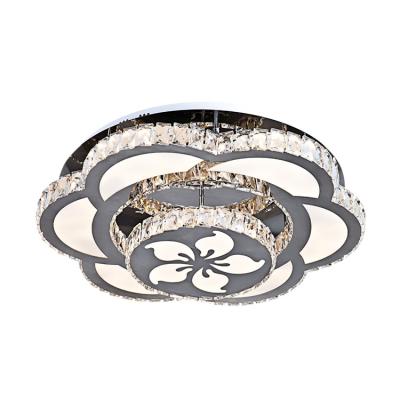 China China Supplier Modern Led Ceiling Light Flush Mount,Crystal Led Ceiling Lamp For Home Hotel Display-Room for sale