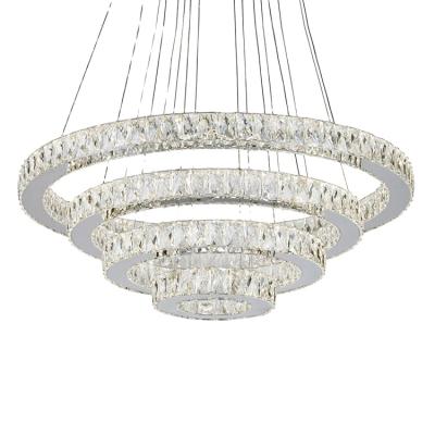 China Modern Living Room Bedroom Dining Room Corridor Lighting LED Crystal Lighting Crystal Pendant Light for sale