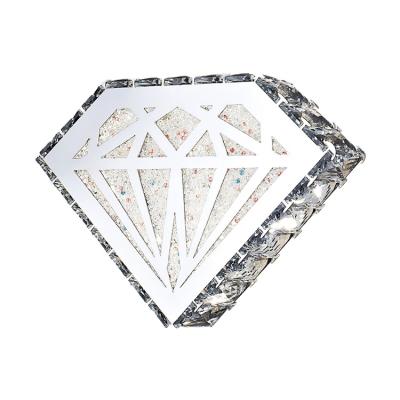 China Direct Selling Modern Bathroom Crystal Wall Sconce 110-240v 11W LED Decorative Wall Light Fixture for sale