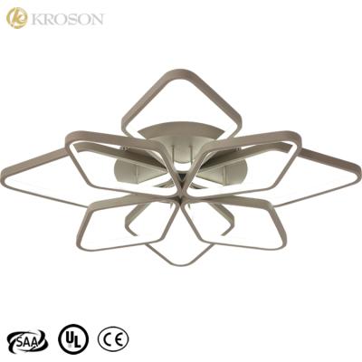 China Dimmable 56W 80W 220W Modern Decorative Acrylic Modern Led Ceiling Lights for sale