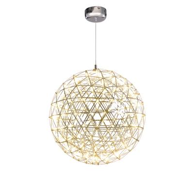 China Modern Design LED Stainless Steel Pendant Light Indoor Lighting Chandelier for sale